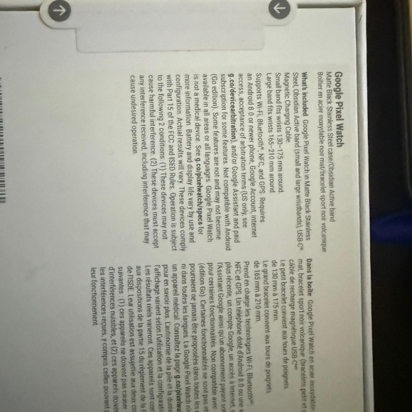 Google Smartwatch - Black - Picture 4 of 6